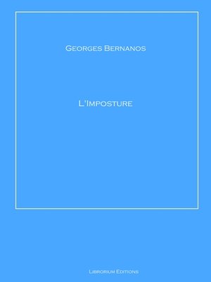 cover image of L'Imposture